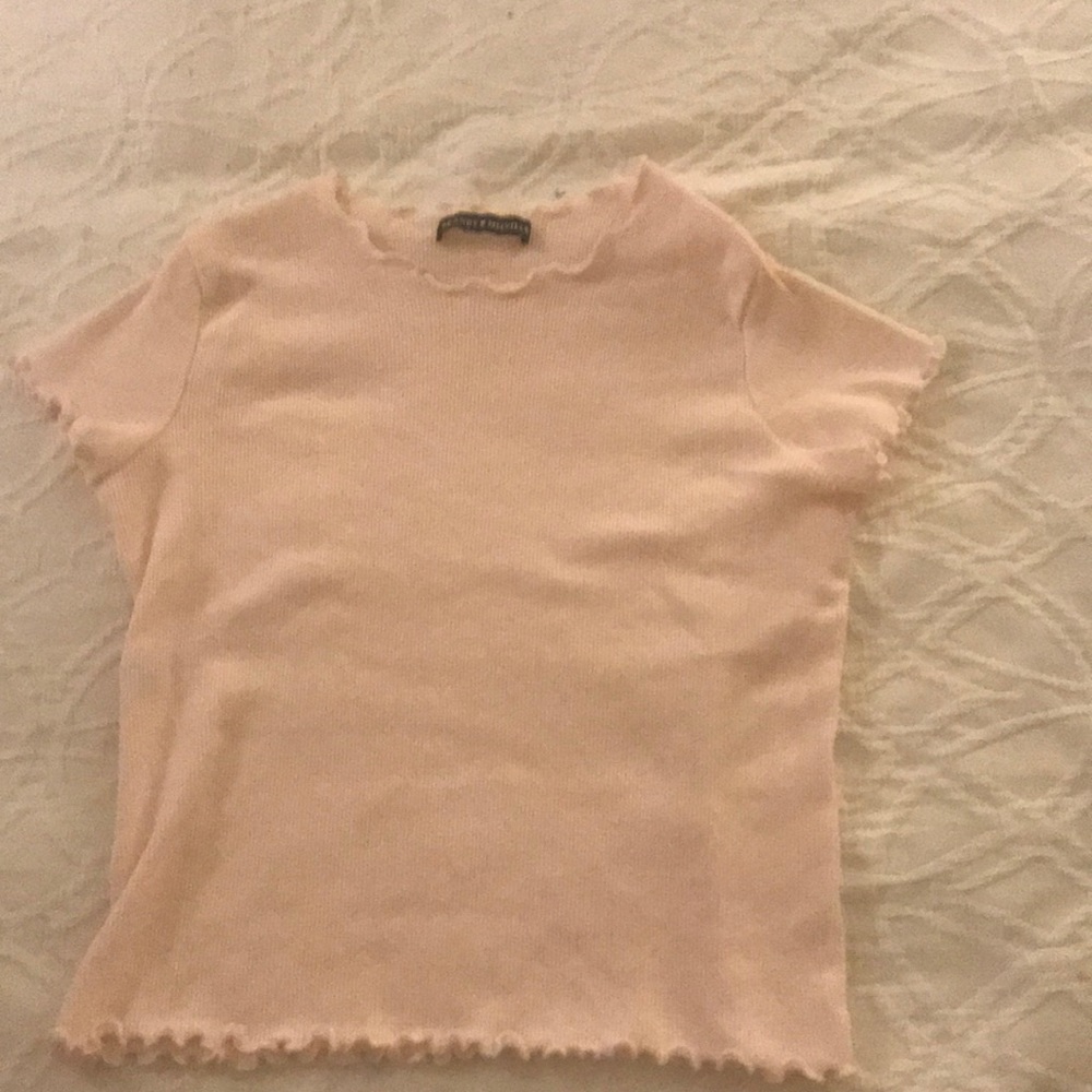 A tight Brandy Melville crop top